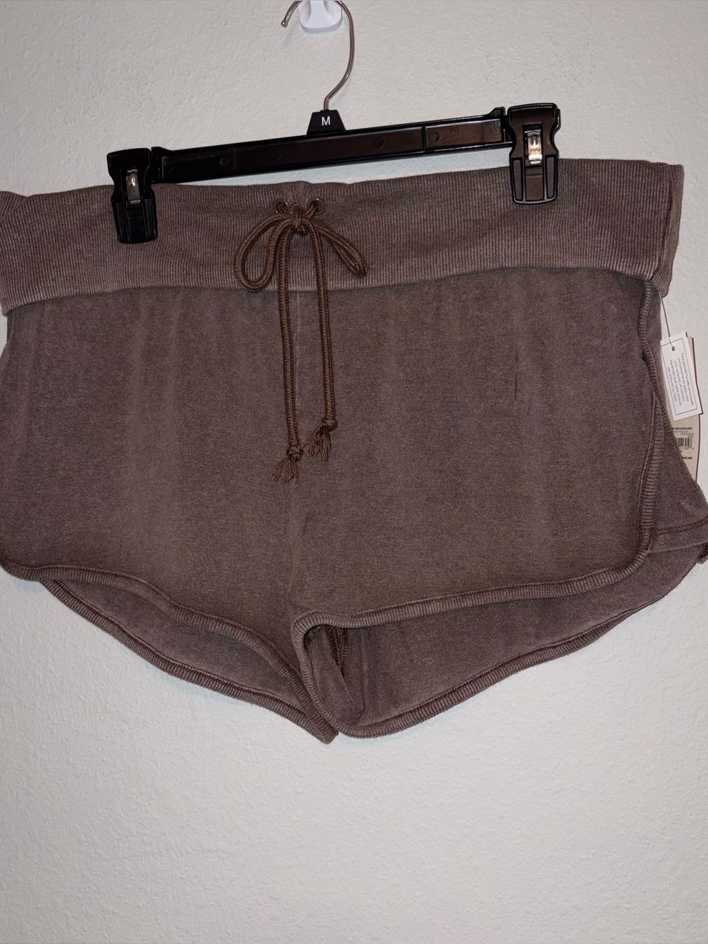 No Boundaries Jersey Fold Over Shorts Size L